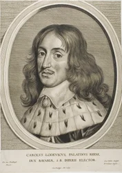 Charles Louis, grev av Palatine, fra forskjellige avbildninger