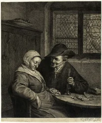 Gammel mann og kvinne