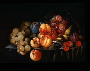 Stilleben av frukt