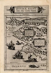 Kongeriket Quivira, med andre, mot nord