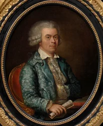 Portrett av komponisten André Ernest Modeste Grétry 1741-1813, ca. 1786-88.
