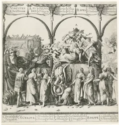Triumftog av William av Orange, plate a Currus triumphalis Illustris / Triumfprosesjon av William av Orange (serietittel)