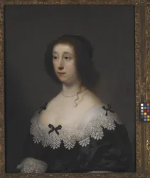 Lettice Morrison, Viscountesse Falkland (olje på lerret)