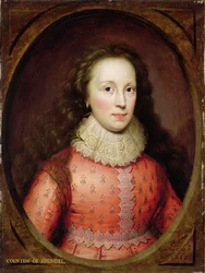 Portrait of a Woman, tradisjonelt identifisert som grevinnen av Arundel, 1619