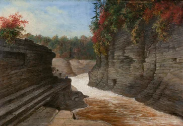 Elvekløft, høst