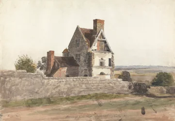 Rester av Purton Hall, Staffordshire