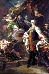 Portrett av Farinelli (1705-1782)
