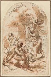 Studie for "Madonna della Scodella" [recto]