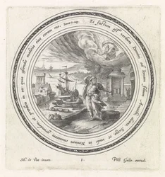 Gud sender Jonah til Nineve History of Jonah (serietittel)