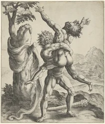 Hercules bryter med Antaeus