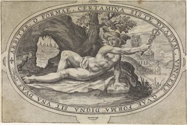 Merkur Gods and Goddesses Involved in the Judgment of Paris (serietittel)