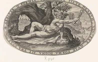 Merkur Gods and Goddesses Involved in the Judgment of Paris (serietittel)