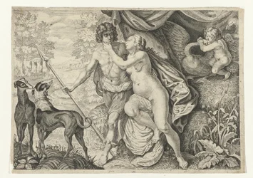 Venus i Adonis Metamorfosen van Ovidius (serietittel)