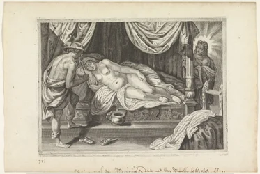 Apollo og Mercury besøker Chione Metamorfosen van Ovidius (serietittel)