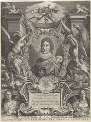 Bysteportrett av Louis XIII