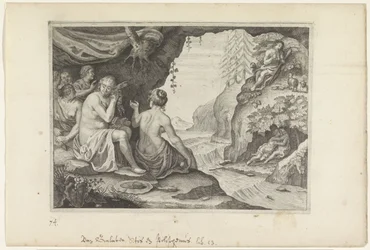 Polyphemus og Acis elsker Galatea Metamorphoses of Ovid (serietittel)