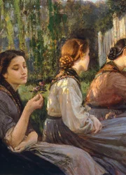 Confidences, av Cristiano Banti, detalj