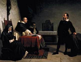 Galileo før den romerske inkvisisjonen