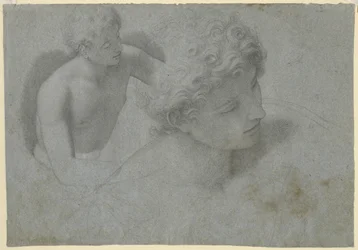 To studier av en ungdom, ca.1600-10