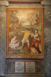 Martyrium of St Lucy og St Euphemia av andre helgener
