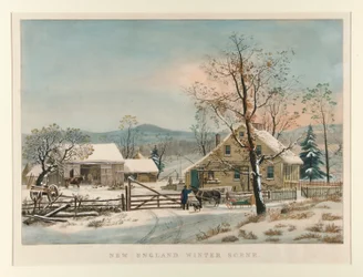 New England vinterscene