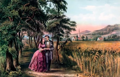 Kjærlighetens sesong, ungdom, 1868.