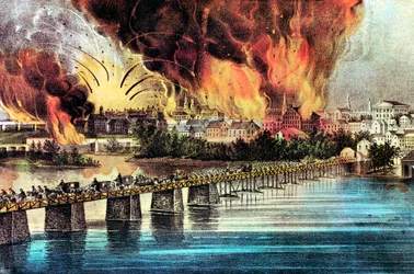 Fallet til Richmond, Virginia, amerikansk borgerkrig, 2. april 1865