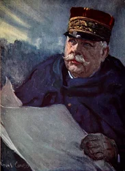 Illustrasjon fra 'Told in the Huts: The YMCA Gift Book', utgitt 1916