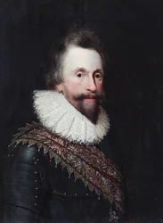 Portrett av Henry Wriothesley, 3. jarl av Southampton (olje på panel)