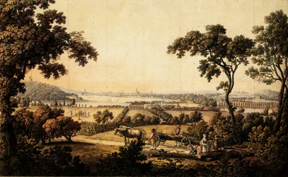 Utsikt fra Klein Glienicke til Potsdam