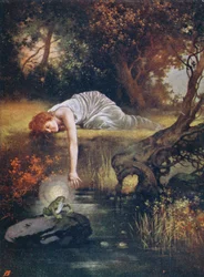 Froskeprinsen med prinsessen, tidlig 1900-tall