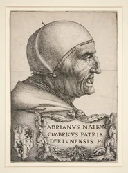 Portrett av Adrien VI (Hadrian VI, pave 1522-1523)