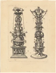 Two Candelabrum Designs   1237403   no       norwegian Successfully Translated  Original: Study of a Tulip (t roosje) Translat: Study of a Tulip (