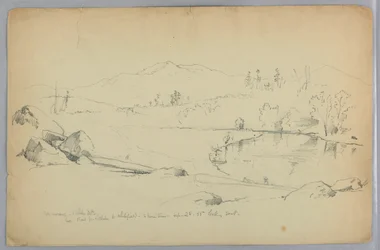 Ammonoosuc-elven og White Mountains, N.H.