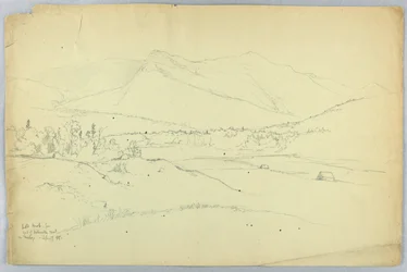 Bald Knob, fra enden av Waterville Road, Gurley