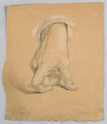 Tegning, general Alexander Hamilton, mars 1851
