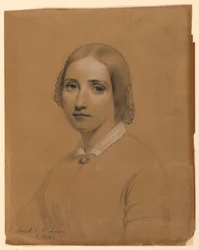 Tegning, Sarah E. Richards, søster, 1841