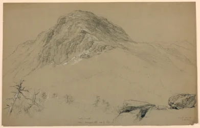 Ser sørover, Mount Mansfield, Vermont