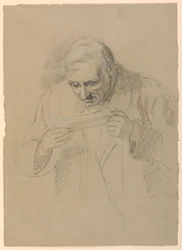 Portrett av kunstnerens far