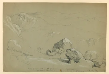 Skisse fra Mount Chocorua