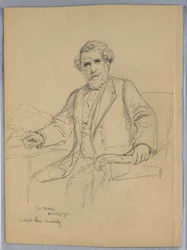 Studie for Portrait of Charles J. Martin