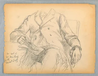 Studie for Portrait of Hon. Robert C. Winthrop for Historical Society, Mass.