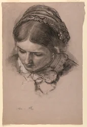 Kunstnerens kone Sophie