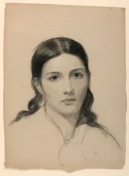 Kunstnerens kone Sophie