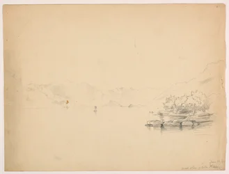 Vestbredden av Brienzsjøen, Sveits