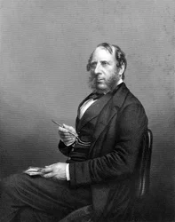 George Cruikshank 1792-1878. Engelsk karikaturtegner og bokillustratør, sent på 1800-tallet.