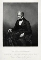 Henry John Temple, 3. Viscount Palmerston, britisk statsmann, c1880