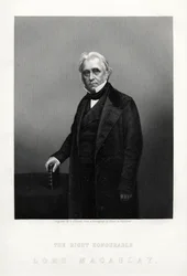 Thomas Babington Macaulay , britisk poet, historiker og whig-politiker, c1880.