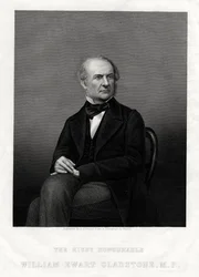 William Ewart Gladstone MP, britisk liberale statsminister, 1880.