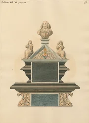 Minnesmerke for James Smith og Sarah Smith, hans kone